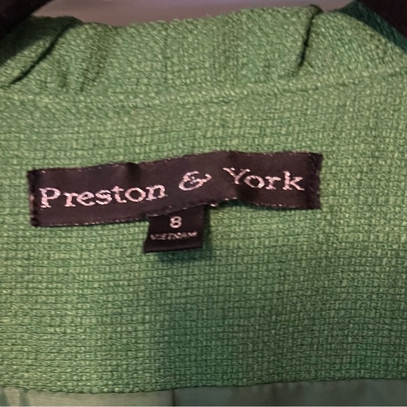 Preston & York Green Women's Blazer - Picture 3 of 8